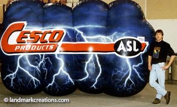 Inflatable Cesco Cloud Display