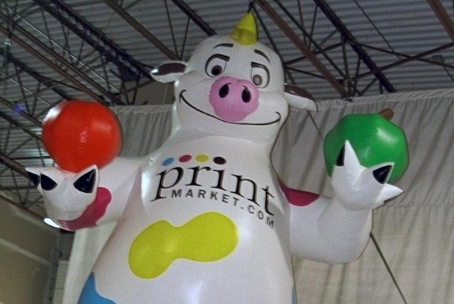 Inflatable Cow Character