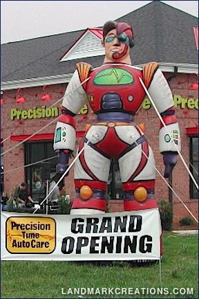 inflatable Precision Tune Mascot