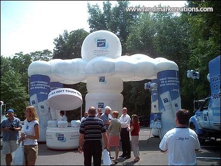 Inflatable Kiosk On Tour Inflatable Kiosk On Tour