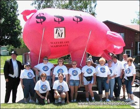 inflatable piggy bank inflatable piggy bank