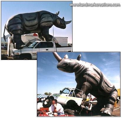 inflatable-rhino-mascot