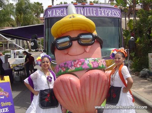 Margaritaville Shrimp Inflatable