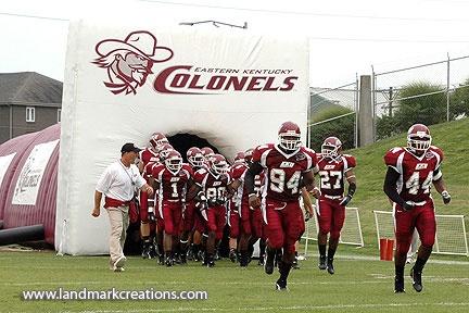 inflatable Sports Tunnel on Site