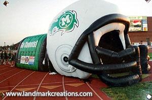 inflatable helmet tunnel inflatable helmet tunnel
