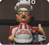 Tony Chachere's Inflatable Mascot