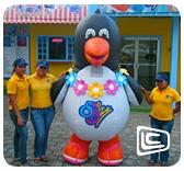 Sno Biz Inflatable Penguin Costume