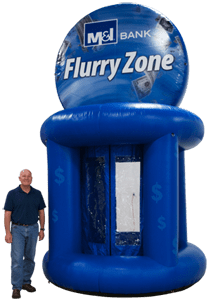 Inflatable Money Machine