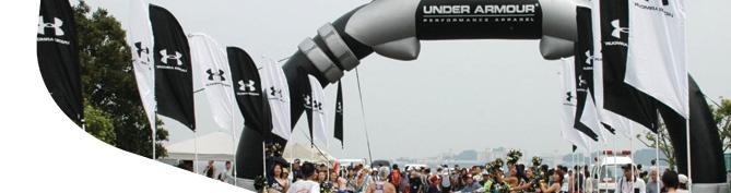 under armour inflatable archway