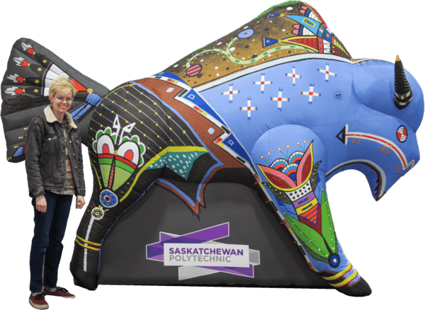 ordering inflatables step 3 - final product