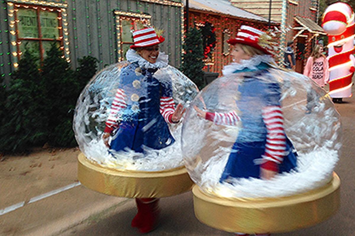 Inflatable Snow Globe Costume