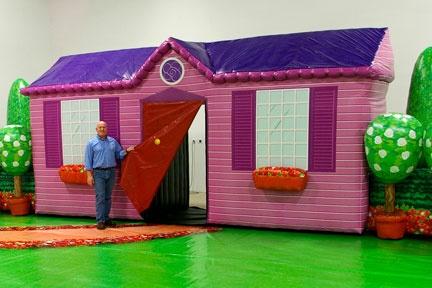 The Wiggles Inflatable House Stage Prop for Dorothy the Dinosaur