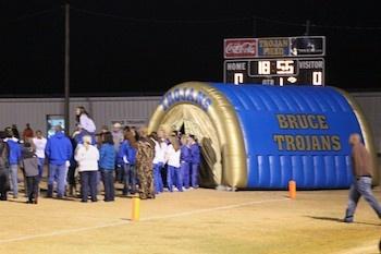 Inflatable Sports Tunnel for Bruce High School