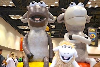Mayfair Games Inflatable Bob and Angus Sheep