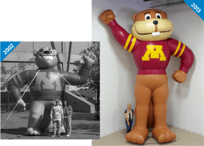 Goldy Gopher Mascot