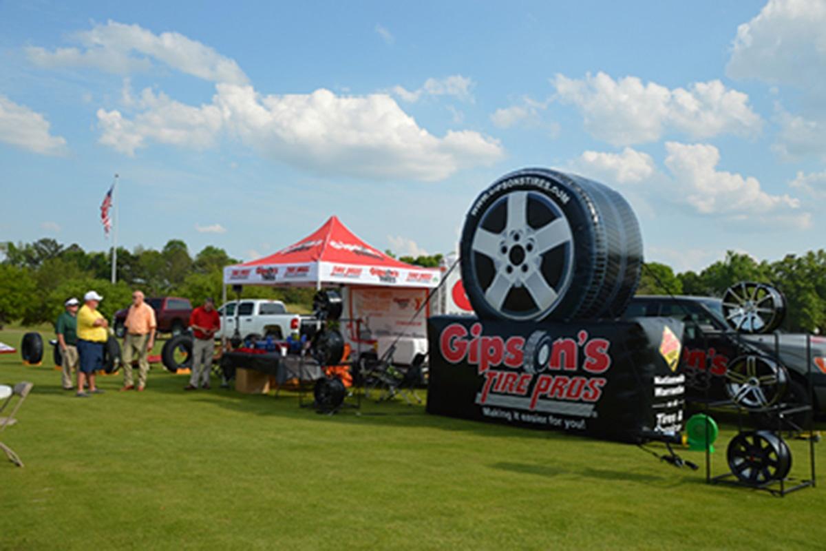 Gibson Tires Inflatable Automotive Billboard