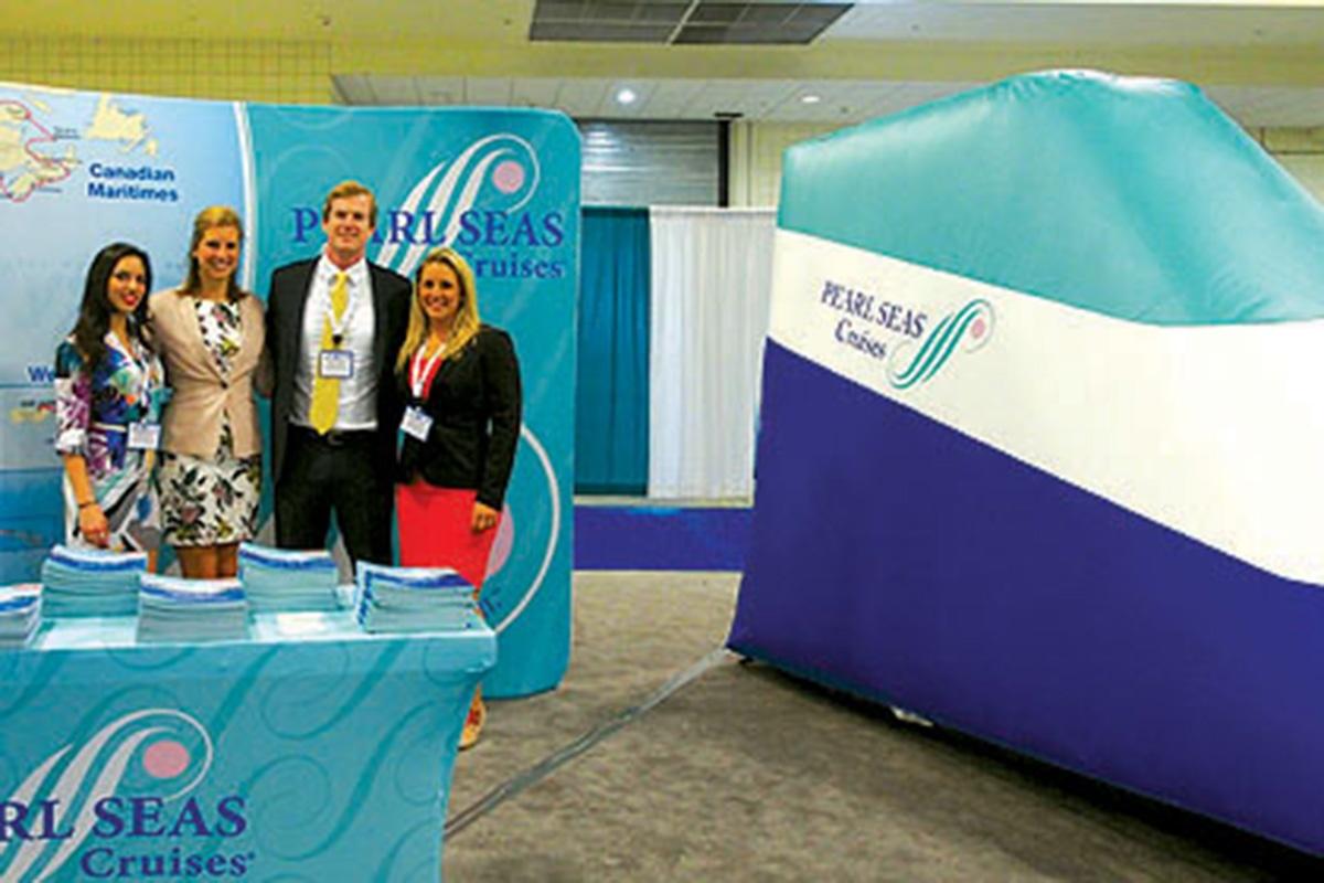 Pearl Seas Trade Show Display