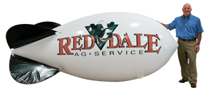 Helium Advertising Blimp