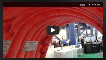 Video of Hope Through Grace's Inflatable Colon at Healthfair
